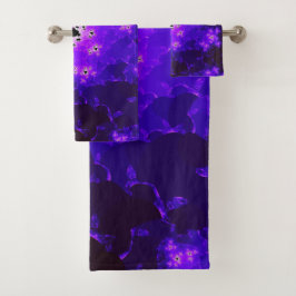 Nebula Fractal Bath Towel Set Bad Handdoek