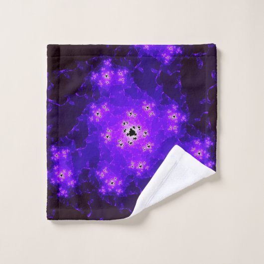 Nebula Fractal Bath Towel Set Bad Handdoek (Wasdoekje)