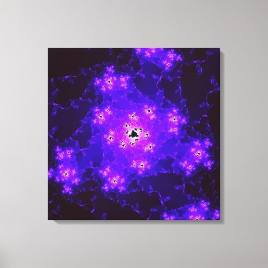 Nebula fractal canvas Print (Voorkant)