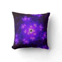 Nebula Fractal Pillow