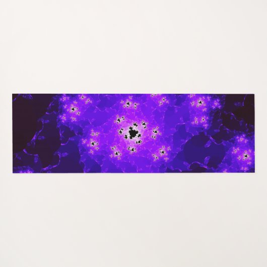 Nebula fractal yoga mat (Achterkant (horizontaal))