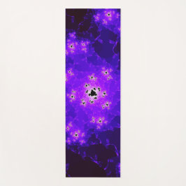 Nebula fractal yoga mat