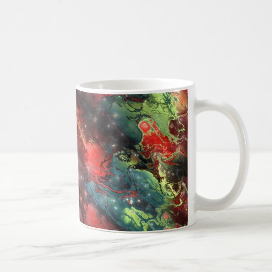 Nebula fractale 3 Mug (Droite)