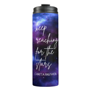Nebula Galaxy Inspirerend Thermal Tumbler Thermosbeker