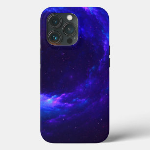 Nebula Gas Cloud Ring Blue en Paars iPhone 13 Pro Hoesje