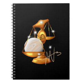 Nebula libra venus dierenriem notitieboek