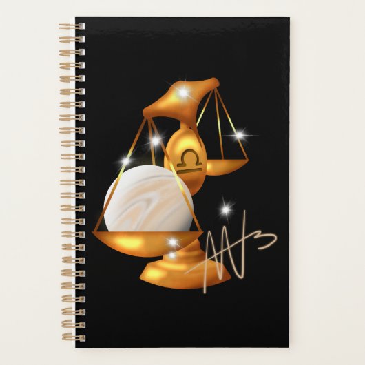 Nebula libra venus dierenriem planner (Voorkant)