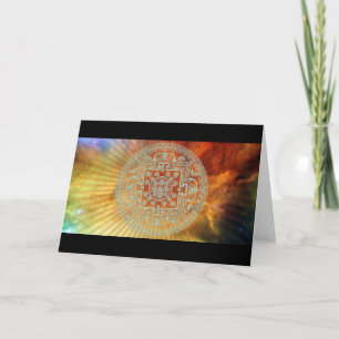 Nebula Mandala - Carte de voeux