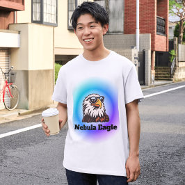 Nebula Neon Eagle T-shirt