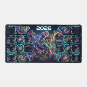 Nebula Nexus Command Mat – 2026 Galaxy Agenda