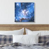Nebula NGC 346 Baby Stars - Hubble Space Photo Canvas Afdruk (Insitu (Slaapkamer))