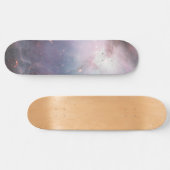 Nebula Orion Astronomie blue beige sky sterren Skateboard (Horizontaal)