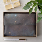 Nebula Orion Astronomie blue beige sky sterren Tissuepapier (Geschenk)