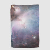 Nebula orion Astronomie blue Roze kosmos sterren Golfhanddoek (Voorkant)