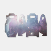 Nebula Orion Astronomy roze violet sky sterren Bedankdoosjes (Uitgevouwen)