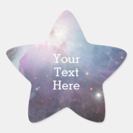 Nebula Orion Astronomy roze violet sky sterren Ster Sticker