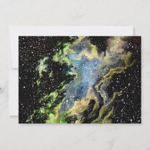 Nebula Painting-Wenskaart Kaart