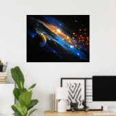 Nebula Poster (Thuiskantoor)