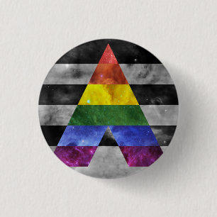 Nebula Pride Badge Ally Ronde Button 3,2 Cm