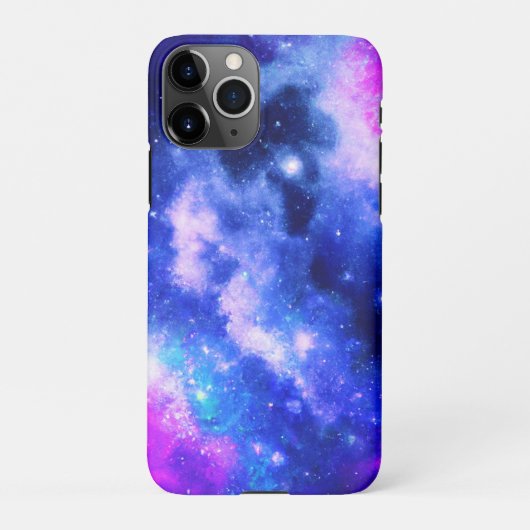 "Nebula Stars" - Een verbluffende digitale kunst m iPhone Hoesje (Achterkant)
