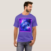 "Nebula Stars" - Een verbluffende digitale kunst m T-shirt (Voorkant volledig)