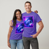"Nebula Stars" - Een verbluffende digitale kunst m T-shirt (Unisex)
