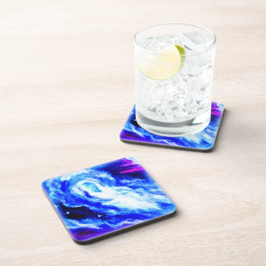 Nebula Stars Mooi design. Bestel nu Bier Onderzetter (Rechterzijde)