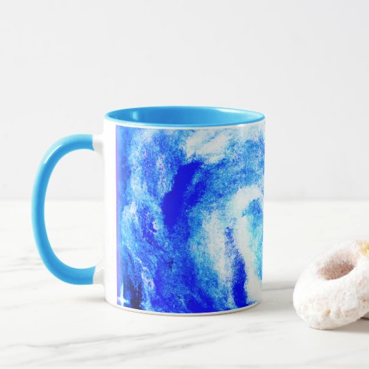 Nebula Stars Mooi design. Bestel nu Mok (Met donut)
