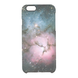 Nebula sterren galaxy hipster geek coole space sci doorzichtig iPhone 6/6S hoesje