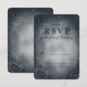 nebula stormy sky RSVP Kaartje (Voorkant / Achterkant)