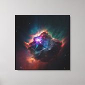 Nebula, toile spatiale Impression (Recto)