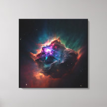 Nebula, toile spatiale Impression