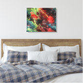 Nebulae fractale 3 toile enrobée (Insitu(Chambre))
