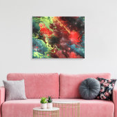 Nebulae fractale 3 toile enrobée (Insitu(Salon))