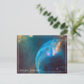 Nébuleuse Hubble, Bulle / Carte postale de l'espac (Debout devant)