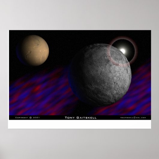 Nebulous Orbit Poster (Voorkant)