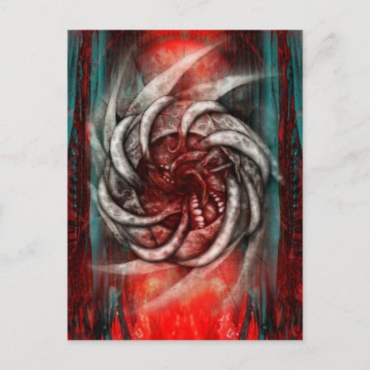 NECCROFUTURIST Abattoir Art Briefkaart (Voorkant)