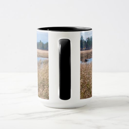 necedah sedge meadow wetlands en bos mok (Handvat)