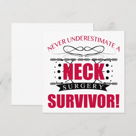 Neck Surgery (Voorkant / Achterkant)