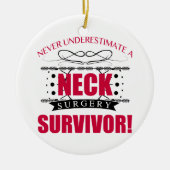 Neck Surgery Keramisch Ornament (Voorkant)