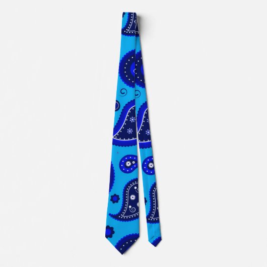 Neck Tie- Classic Paisley Elegance Stropdas (Voorkant)