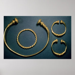 Necklet en armbandjes uit Waldalgesheim Poster