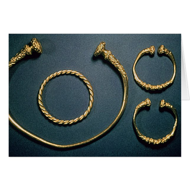 Necklet et bracelets de Waldalgesheim (Devant horizontal)