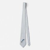 Necktie - Blue Marlin op Pset Stropdas (Voorkant)