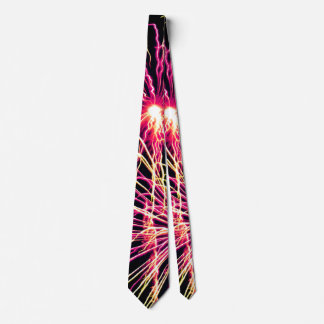 Necktie Buddy Fireworks Pattern Stropdas