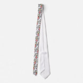 necktie_maneki_cat stropdas (Achterkant)