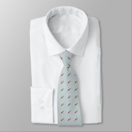 Necktie met Franse radijs Stropdas