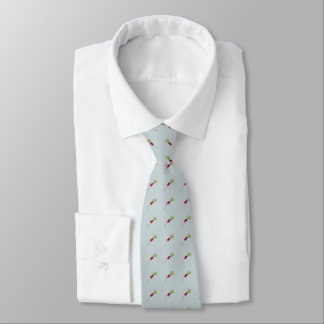 Necktie met Franse radijs Stropdas