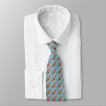 Necktie met Happy Fish