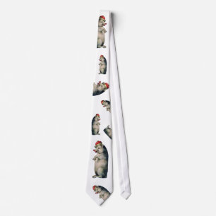 Necktie met het Gewas Varkenspatroon - Funny Stropdas